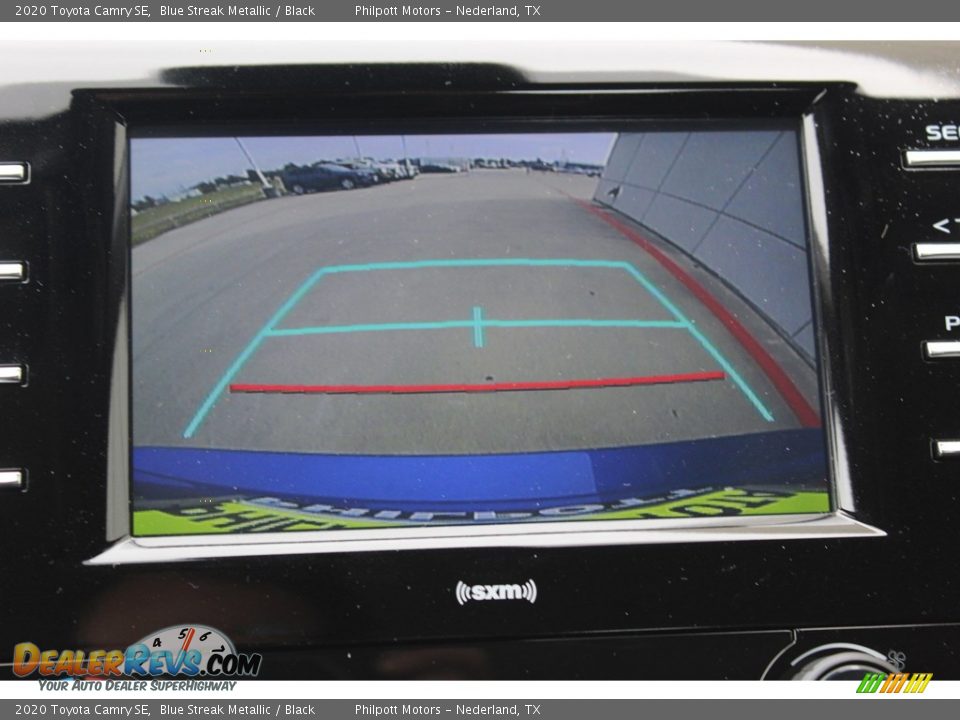 2020 Toyota Camry SE Blue Streak Metallic / Black Photo #18