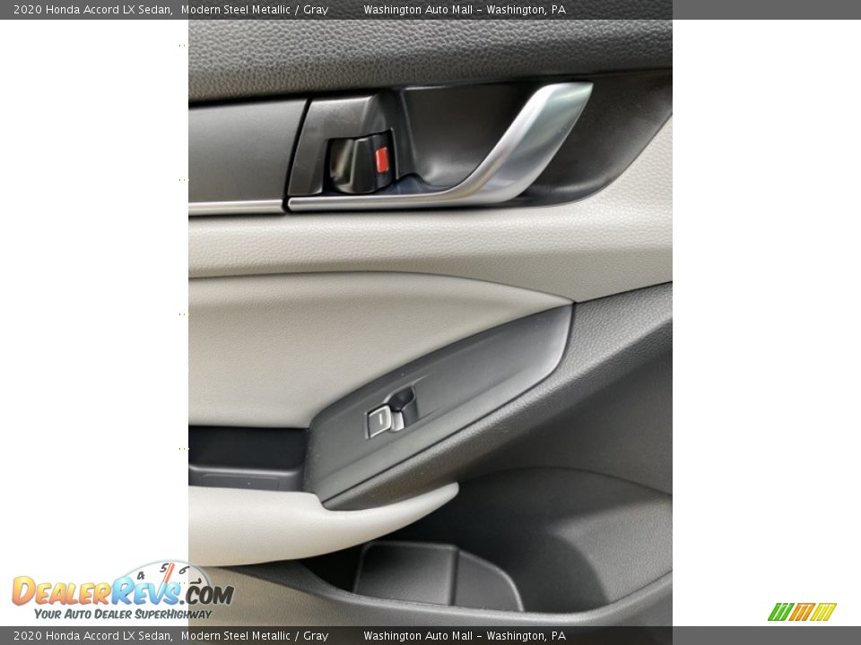 2020 Honda Accord LX Sedan Modern Steel Metallic / Gray Photo #17