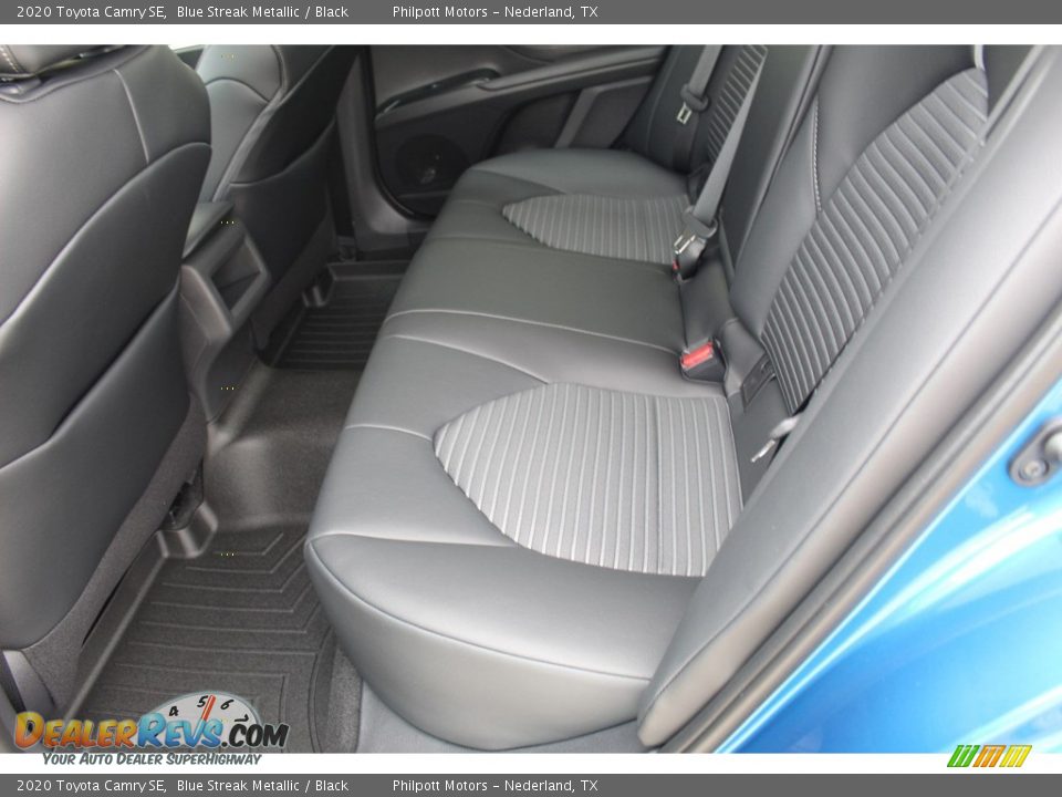 2020 Toyota Camry SE Blue Streak Metallic / Black Photo #20