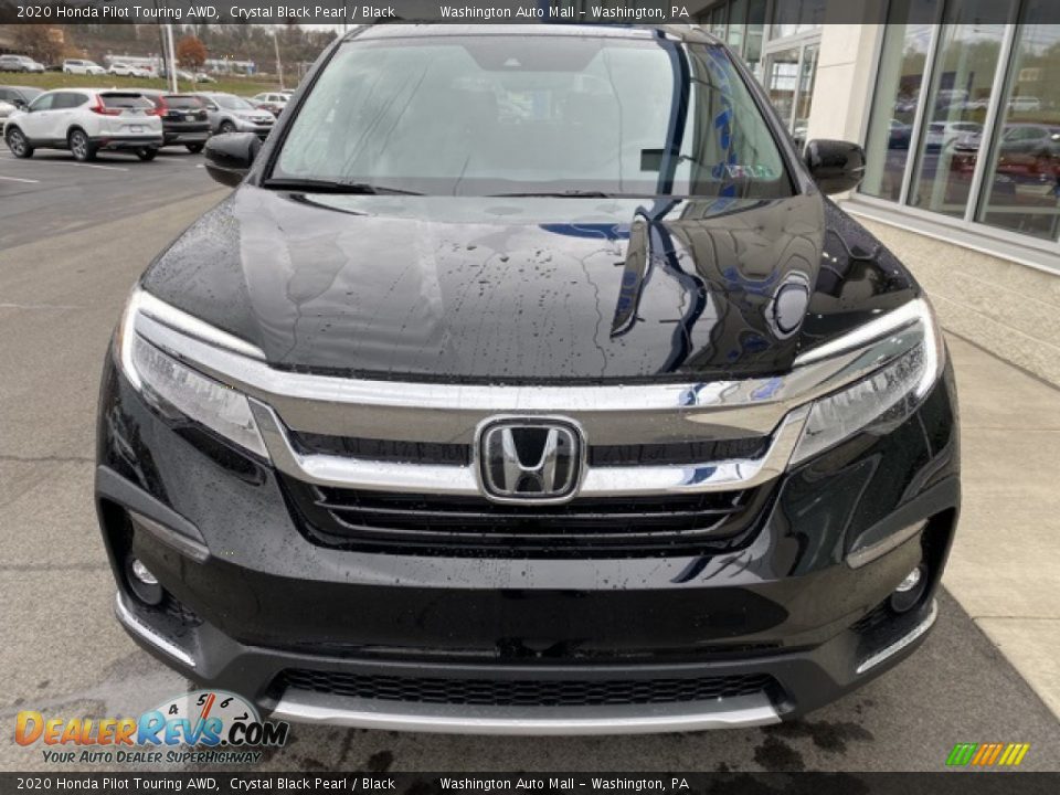 2020 Honda Pilot Touring AWD Crystal Black Pearl / Black Photo #3