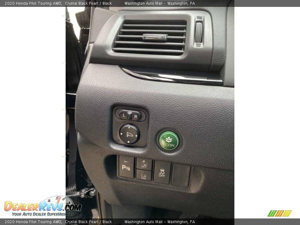 2020 Honda Pilot Touring AWD Crystal Black Pearl / Black Photo #12