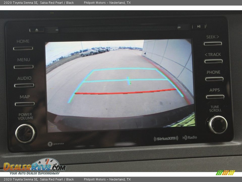 2020 Toyota Sienna SE Salsa Red Pearl / Black Photo #18