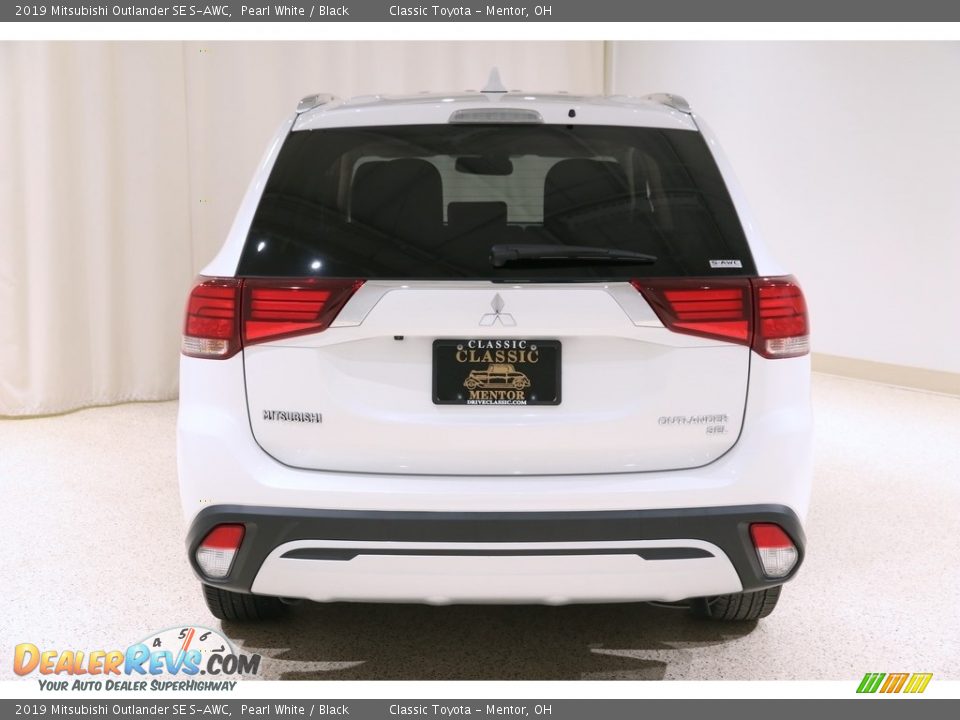 2019 Mitsubishi Outlander SE S-AWC Pearl White / Black Photo #22