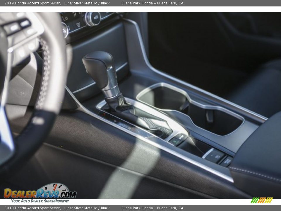 2019 Honda Accord Sport Sedan Lunar Silver Metallic / Black Photo #7