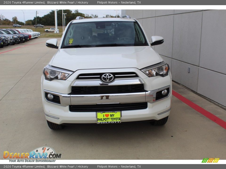 2020 Toyota 4Runner Limited Blizzard White Pearl / Hickory Photo #3