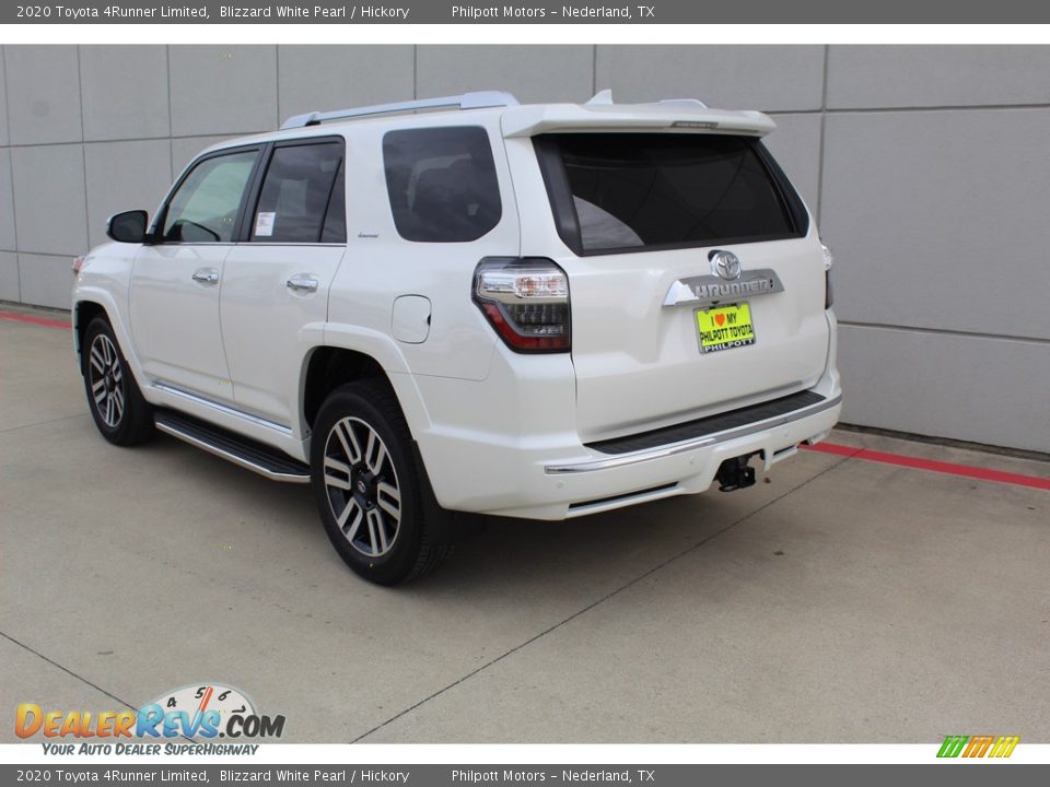 2020 Toyota 4Runner Limited Blizzard White Pearl / Hickory Photo #6
