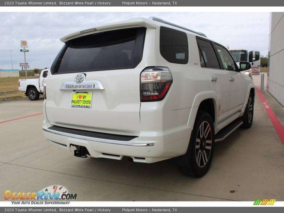 2020 Toyota 4Runner Limited Blizzard White Pearl / Hickory Photo #8