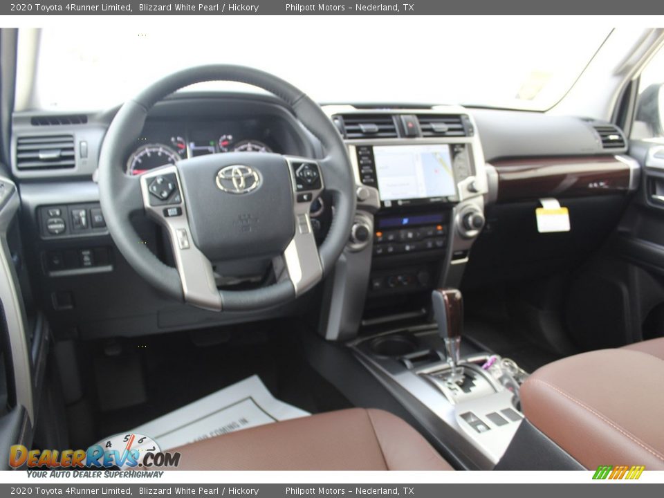 2020 Toyota 4Runner Limited Blizzard White Pearl / Hickory Photo #21