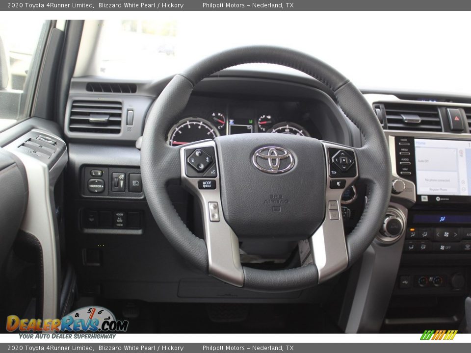 2020 Toyota 4Runner Limited Blizzard White Pearl / Hickory Photo #22
