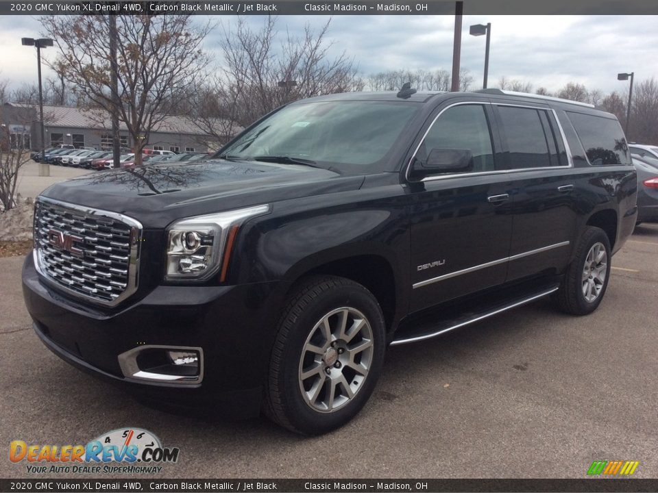 2020 GMC Yukon XL Denali 4WD Carbon Black Metallic / Jet Black Photo #5