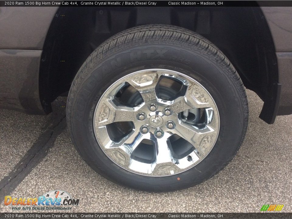 2020 Ram 1500 Big Horn Crew Cab 4x4 Granite Crystal Metallic / Black/Diesel Gray Photo #10