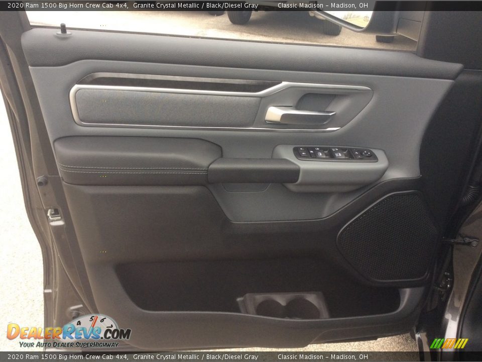 2020 Ram 1500 Big Horn Crew Cab 4x4 Granite Crystal Metallic / Black/Diesel Gray Photo #11