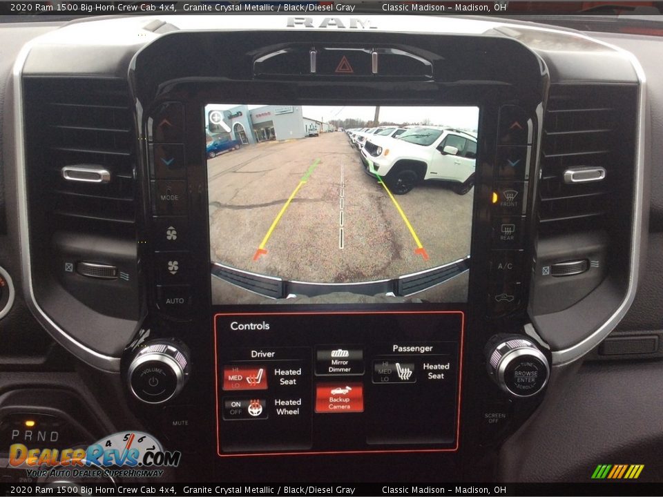 2020 Ram 1500 Big Horn Crew Cab 4x4 Granite Crystal Metallic / Black/Diesel Gray Photo #16