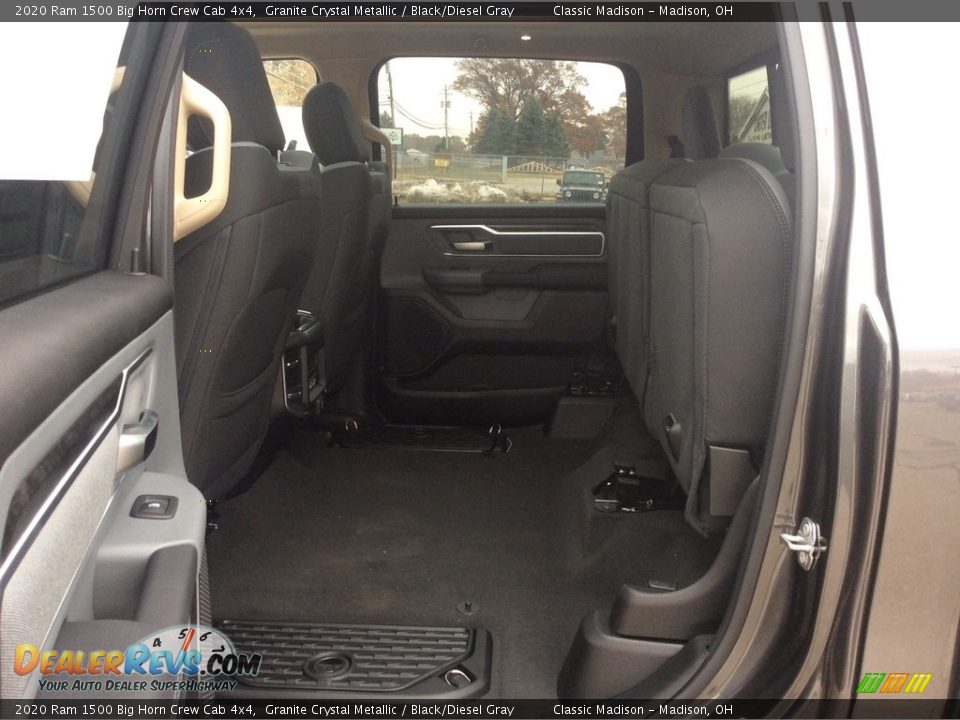 2020 Ram 1500 Big Horn Crew Cab 4x4 Granite Crystal Metallic / Black/Diesel Gray Photo #18