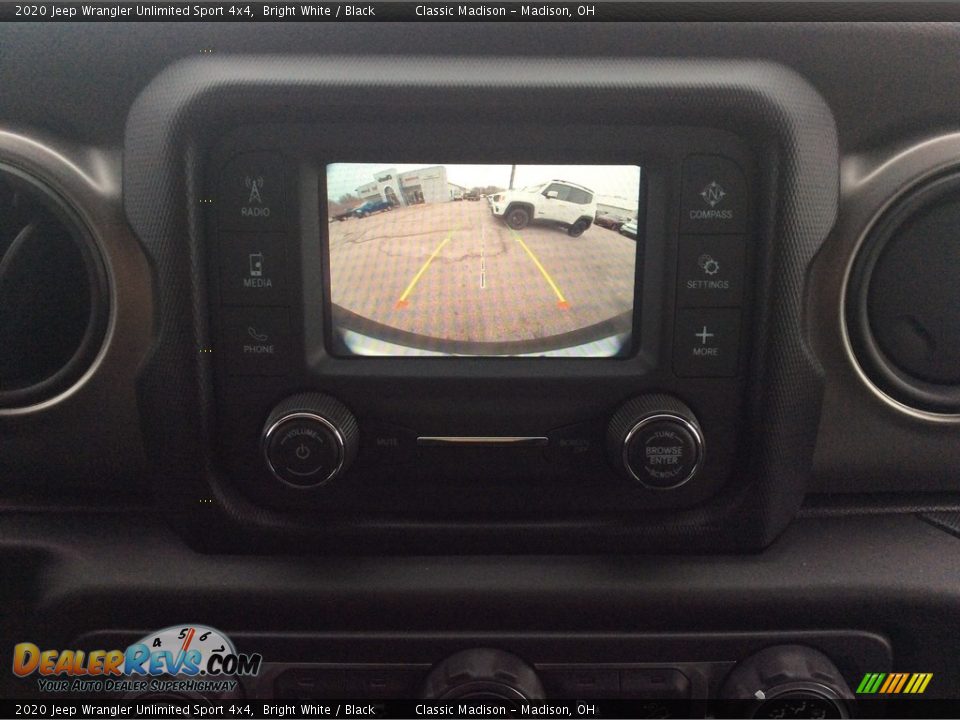 2020 Jeep Wrangler Unlimited Sport 4x4 Bright White / Black Photo #14