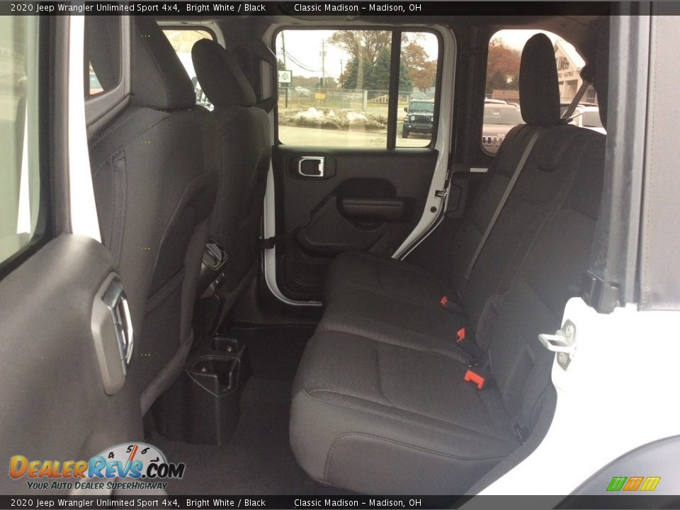2020 Jeep Wrangler Unlimited Sport 4x4 Bright White / Black Photo #15
