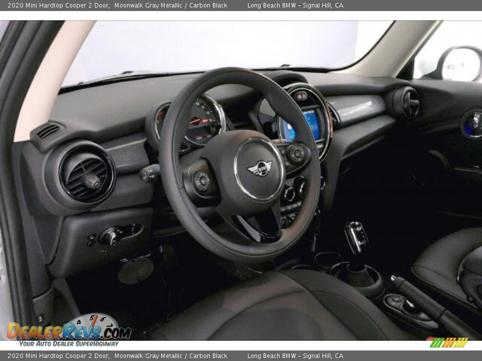 2020 Mini Hardtop Cooper 2 Door Moonwalk Gray Metallic / Carbon Black Photo #4