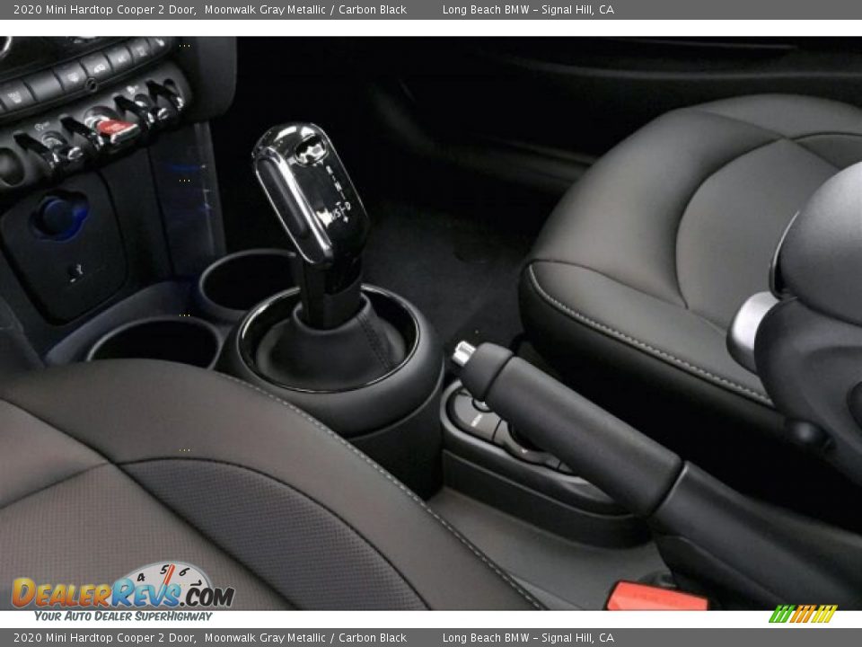 2020 Mini Hardtop Cooper 2 Door Moonwalk Gray Metallic / Carbon Black Photo #6