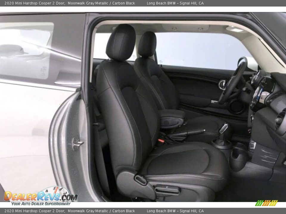 2020 Mini Hardtop Cooper 2 Door Moonwalk Gray Metallic / Carbon Black Photo #7