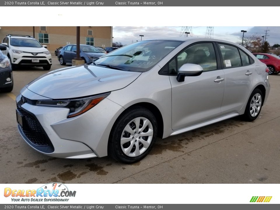 2020 Toyota Corolla LE Classic Silver Metallic / Light Gray Photo #1