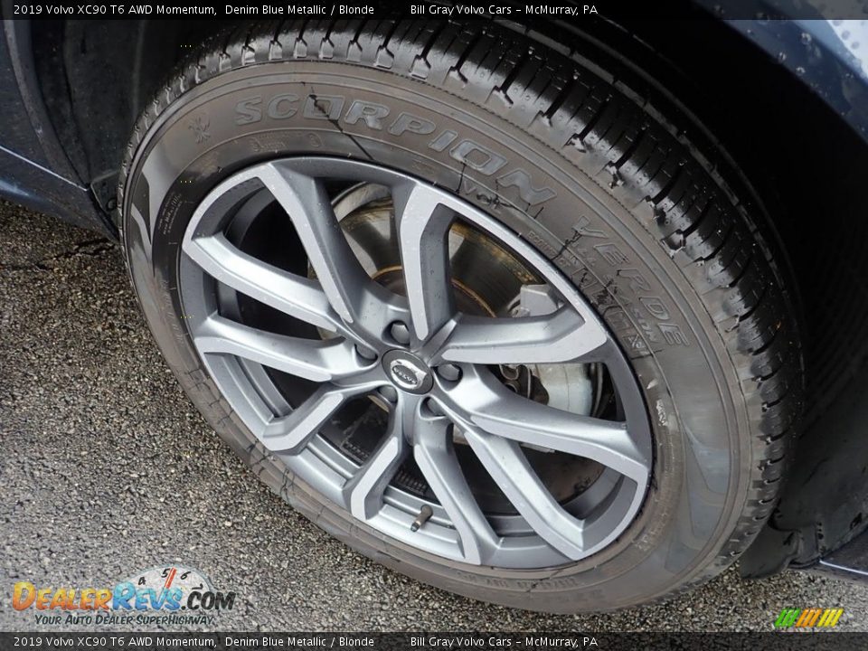 2019 Volvo XC90 T6 AWD Momentum Wheel Photo #10