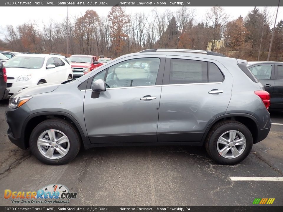 Satin Steel Metallic 2020 Chevrolet Trax LT AWD Photo #2