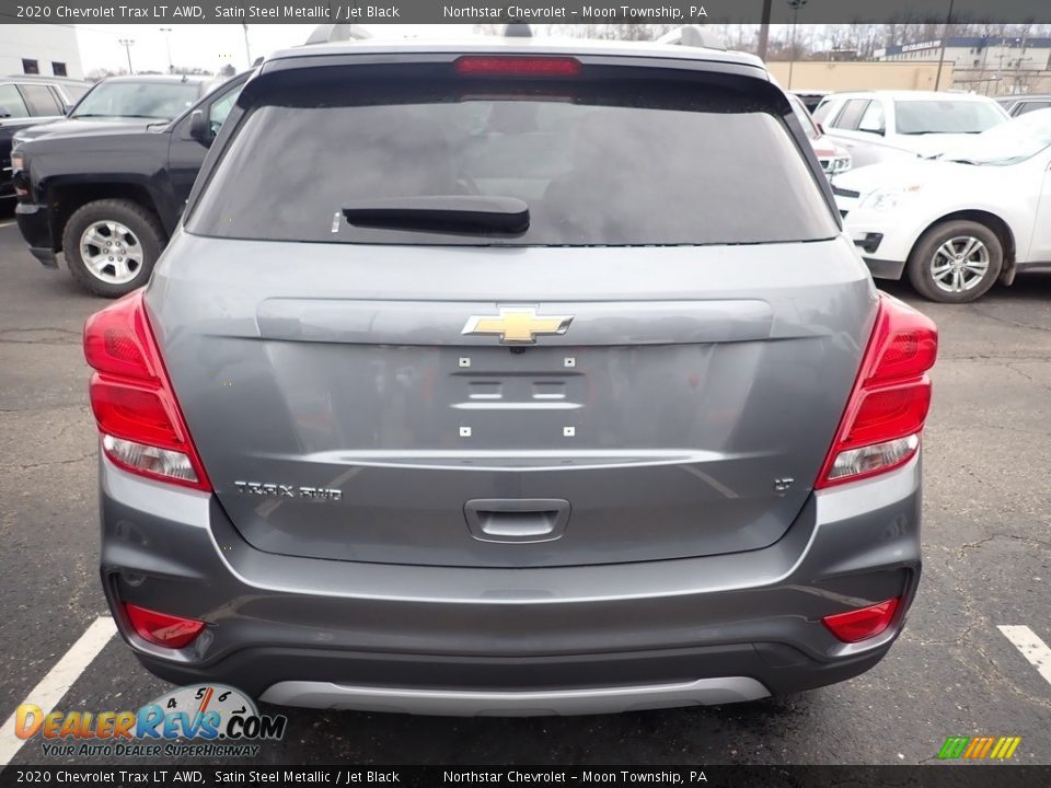 2020 Chevrolet Trax LT AWD Satin Steel Metallic / Jet Black Photo #4