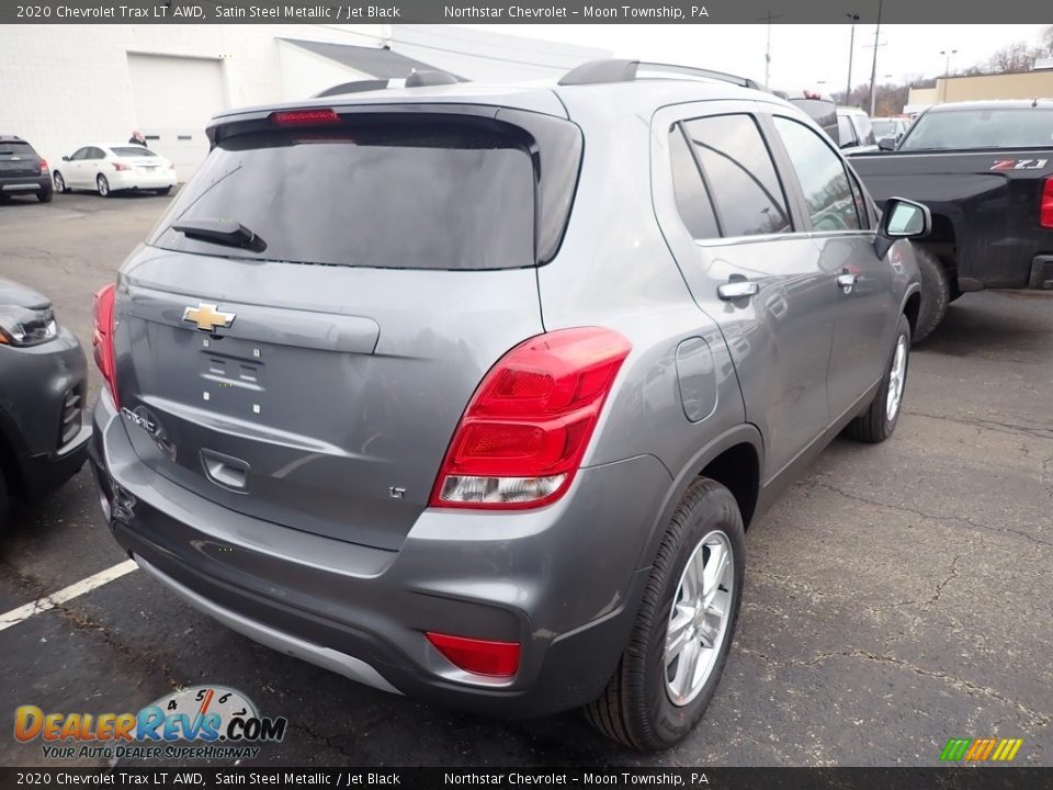 2020 Chevrolet Trax LT AWD Satin Steel Metallic / Jet Black Photo #5