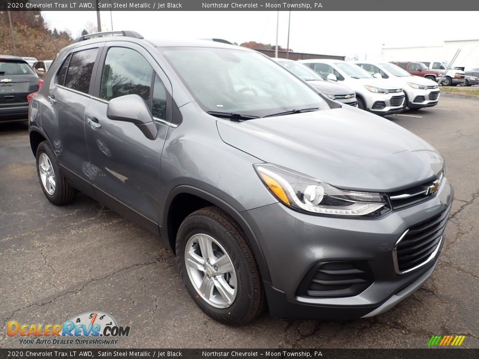 2020 Chevrolet Trax LT AWD Satin Steel Metallic / Jet Black Photo #7