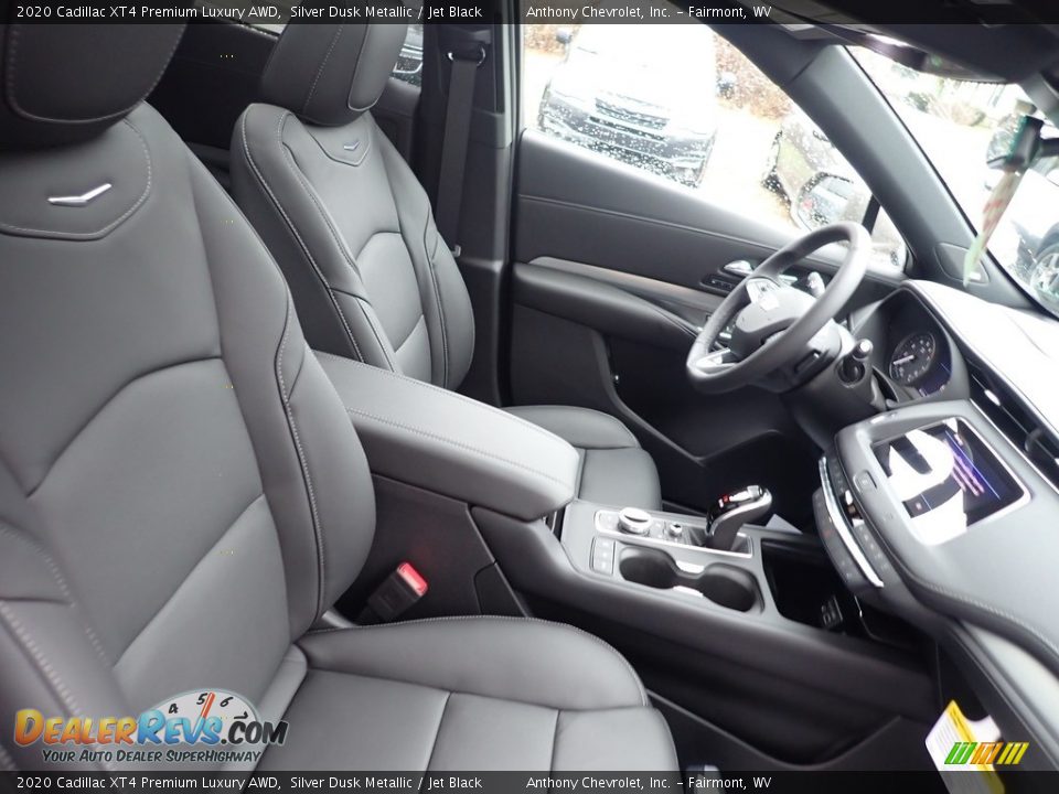 2020 Cadillac XT4 Premium Luxury AWD Silver Dusk Metallic / Jet Black Photo #10