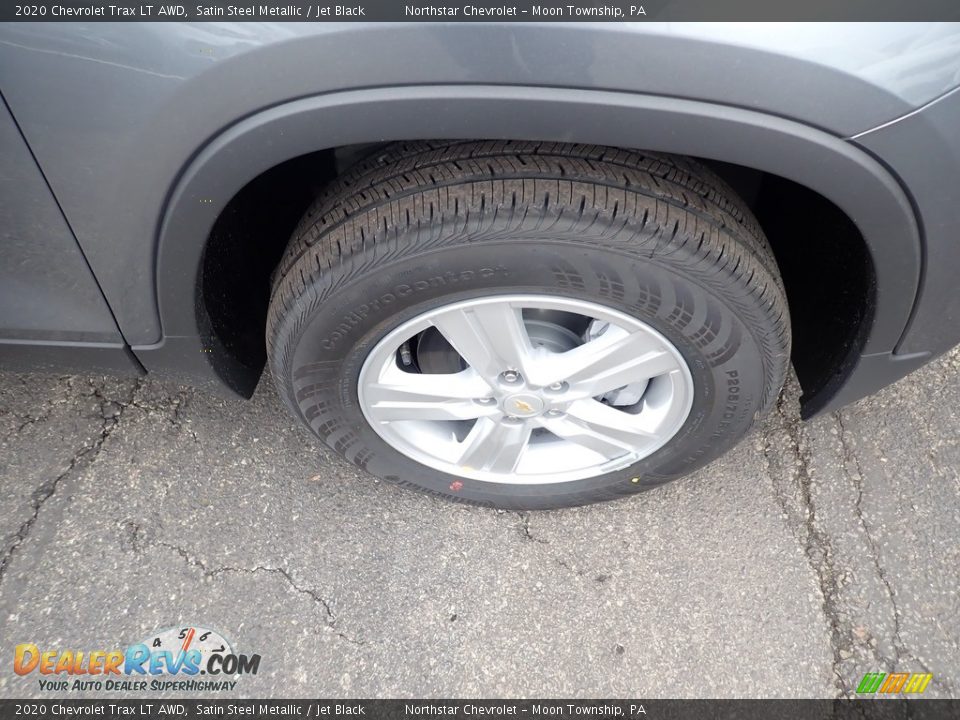 2020 Chevrolet Trax LT AWD Satin Steel Metallic / Jet Black Photo #8
