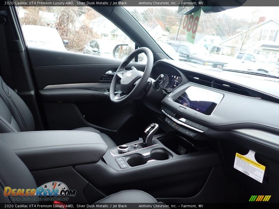 2020 Cadillac XT4 Premium Luxury AWD Silver Dusk Metallic / Jet Black Photo #11