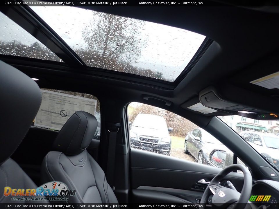 2020 Cadillac XT4 Premium Luxury AWD Silver Dusk Metallic / Jet Black Photo #12