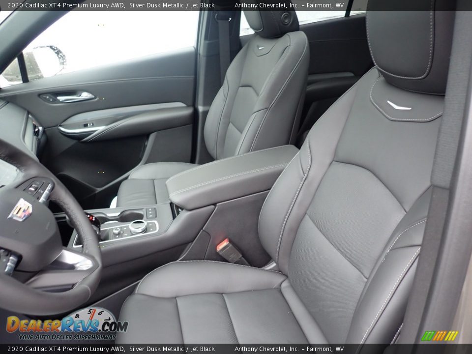 2020 Cadillac XT4 Premium Luxury AWD Silver Dusk Metallic / Jet Black Photo #14
