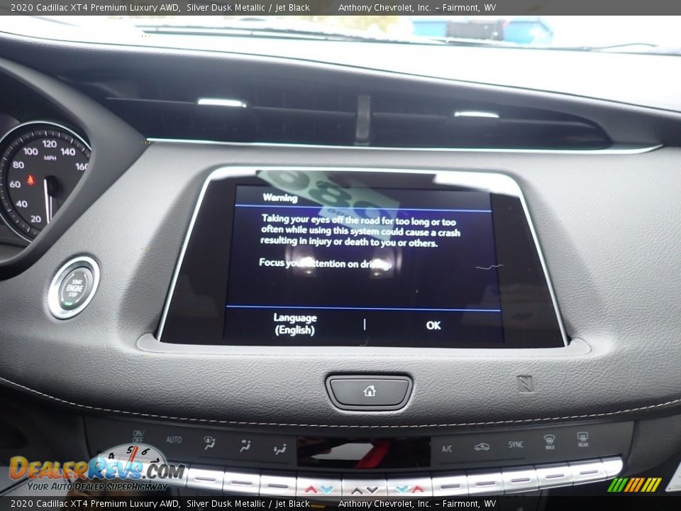 2020 Cadillac XT4 Premium Luxury AWD Silver Dusk Metallic / Jet Black Photo #16