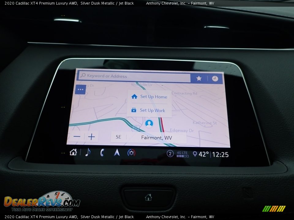 2020 Cadillac XT4 Premium Luxury AWD Silver Dusk Metallic / Jet Black Photo #17