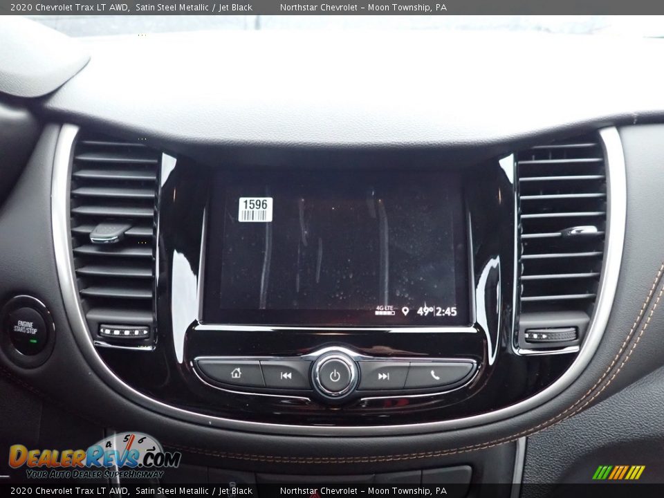 2020 Chevrolet Trax LT AWD Satin Steel Metallic / Jet Black Photo #16
