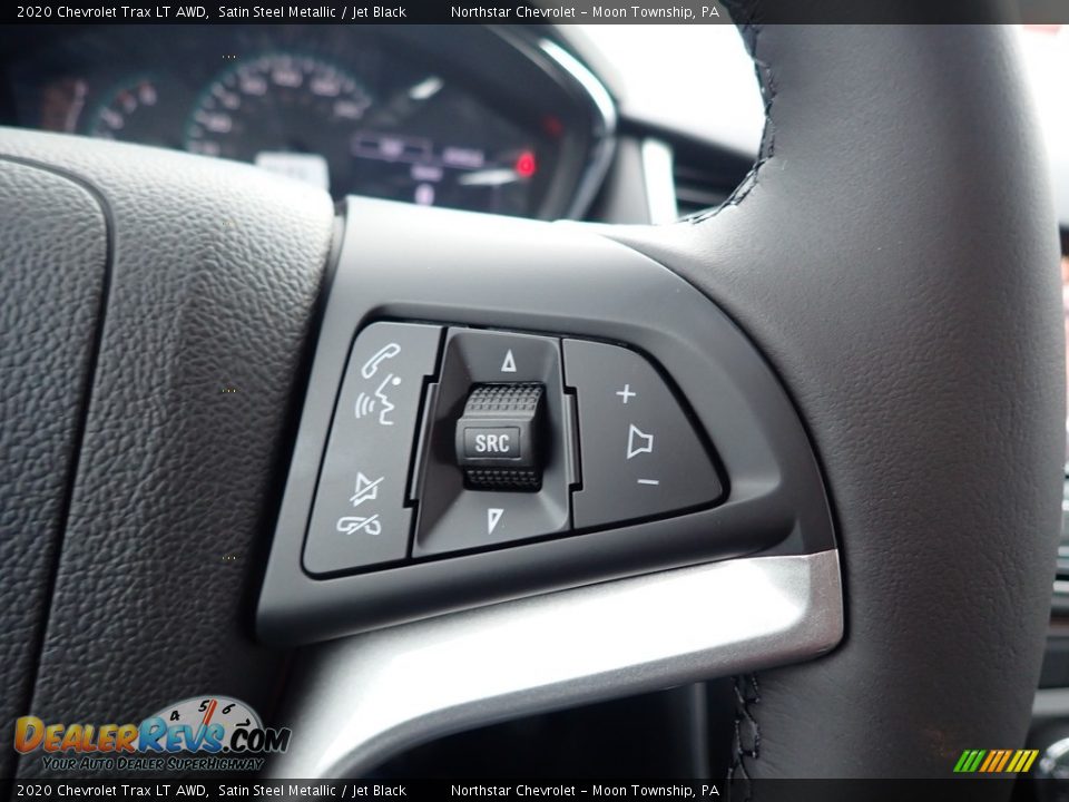 2020 Chevrolet Trax LT AWD Satin Steel Metallic / Jet Black Photo #18