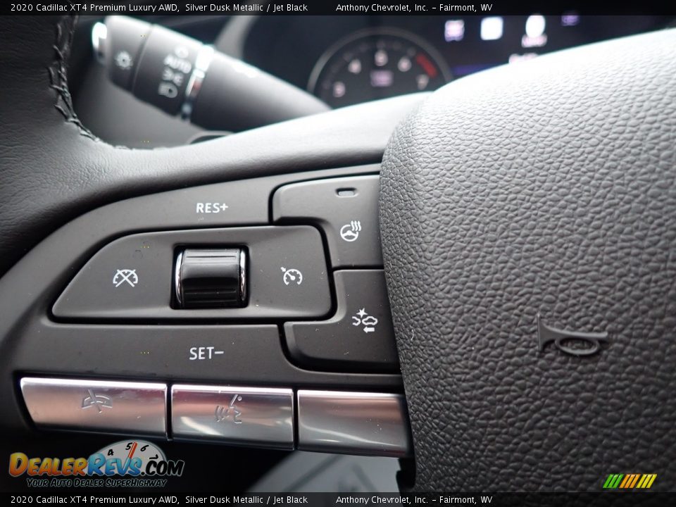2020 Cadillac XT4 Premium Luxury AWD Silver Dusk Metallic / Jet Black Photo #20