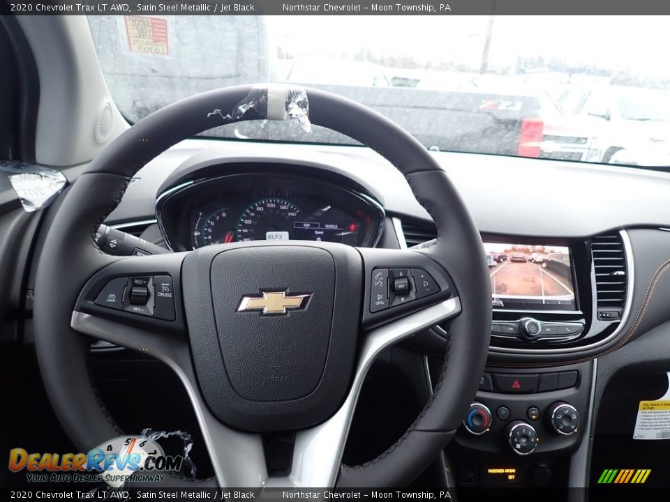 2020 Chevrolet Trax LT AWD Satin Steel Metallic / Jet Black Photo #20