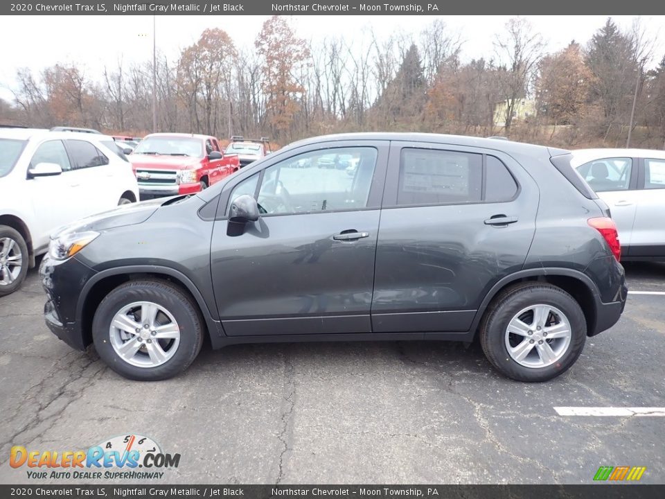 2020 Chevrolet Trax LS Nightfall Gray Metallic / Jet Black Photo #2