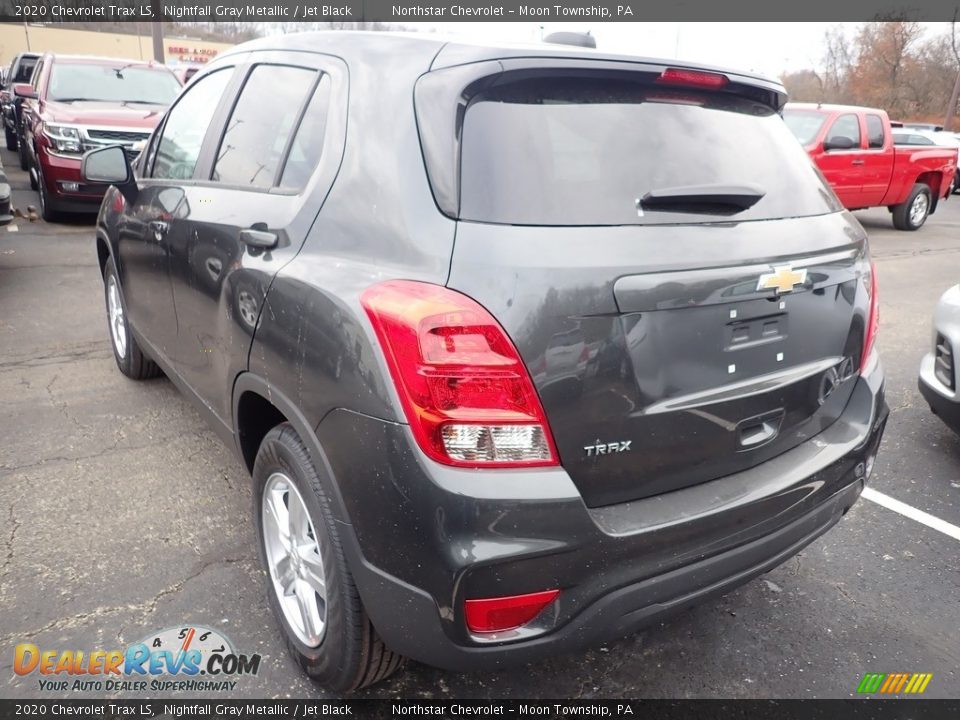 2020 Chevrolet Trax LS Nightfall Gray Metallic / Jet Black Photo #3