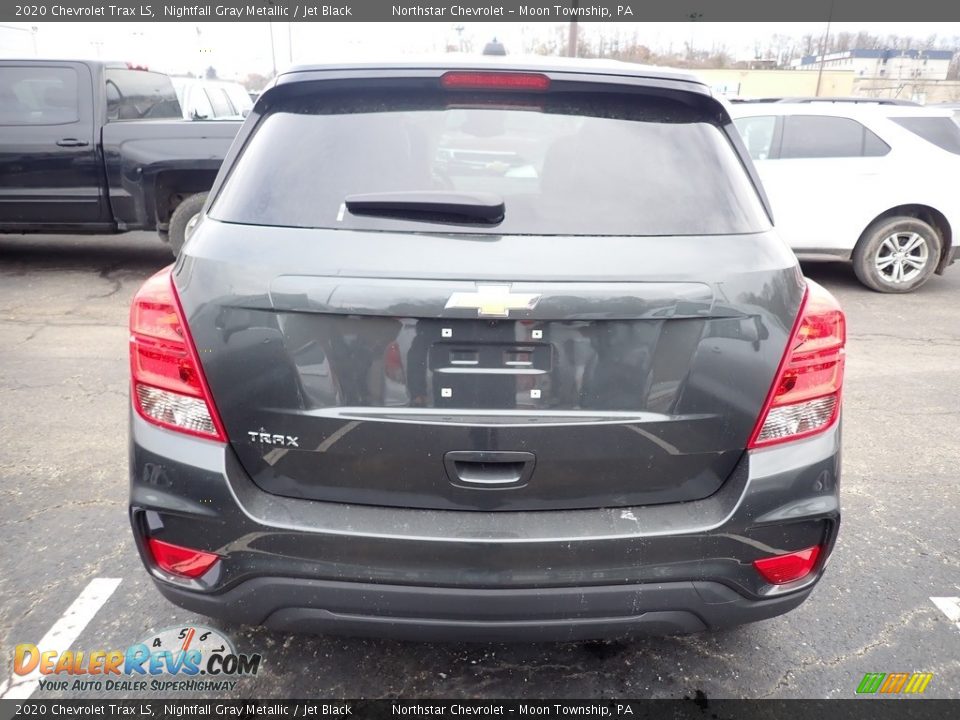 2020 Chevrolet Trax LS Nightfall Gray Metallic / Jet Black Photo #4