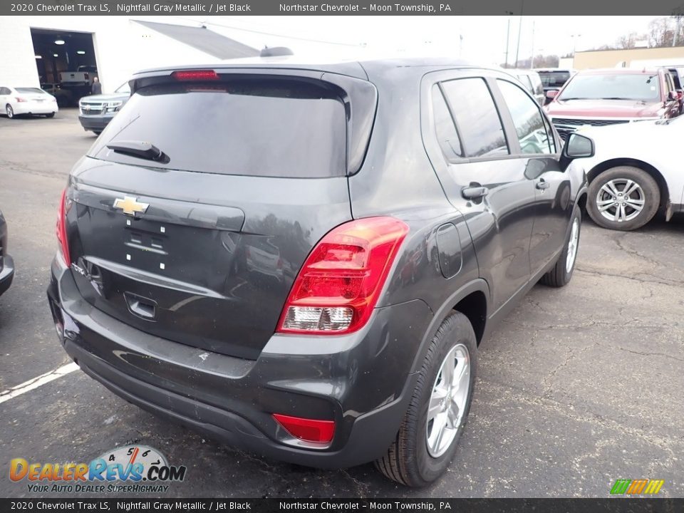 2020 Chevrolet Trax LS Nightfall Gray Metallic / Jet Black Photo #5