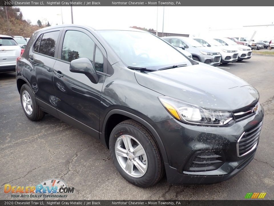 2020 Chevrolet Trax LS Nightfall Gray Metallic / Jet Black Photo #7