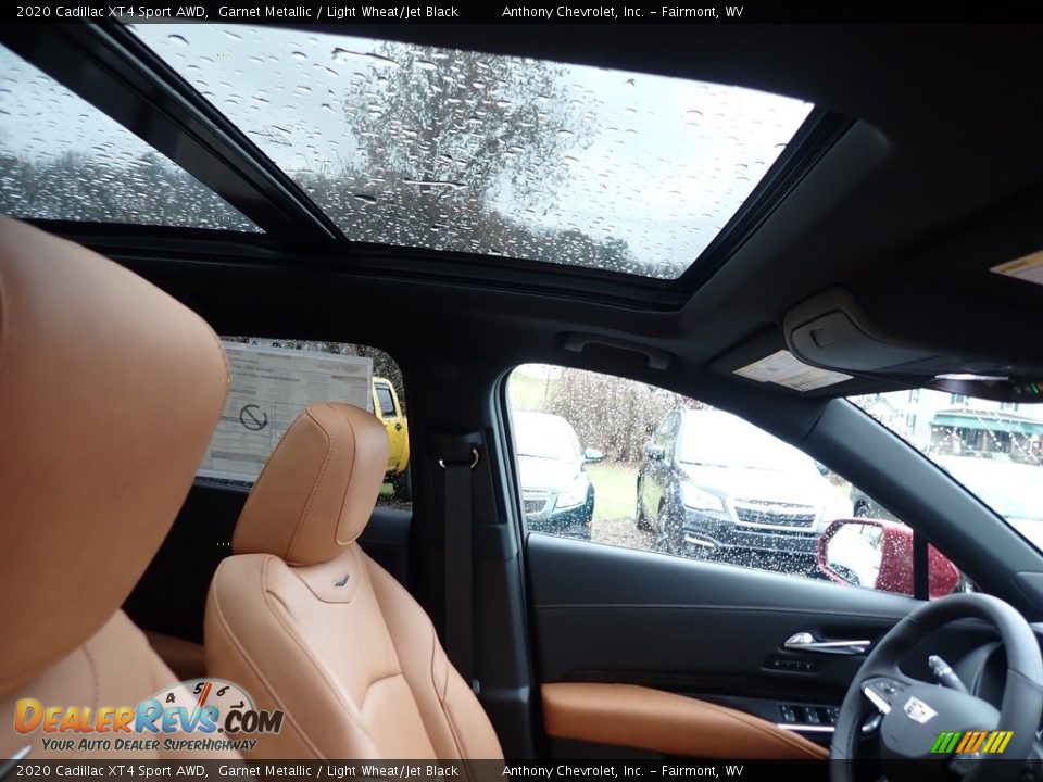 2020 Cadillac XT4 Sport AWD Garnet Metallic / Light Wheat/Jet Black Photo #10