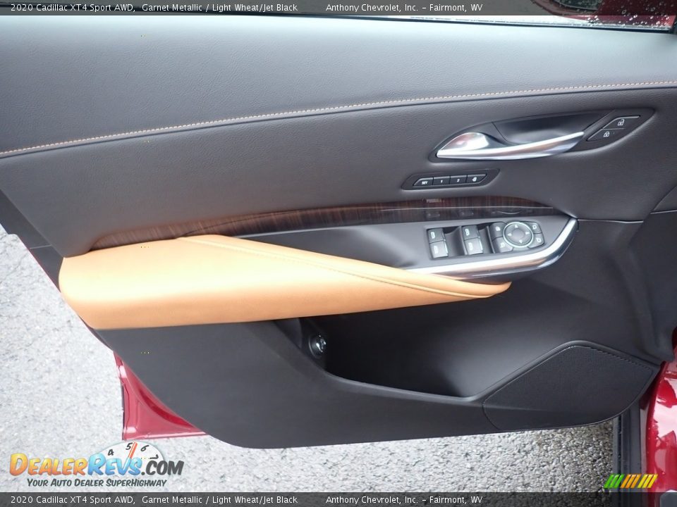 2020 Cadillac XT4 Sport AWD Garnet Metallic / Light Wheat/Jet Black Photo #11