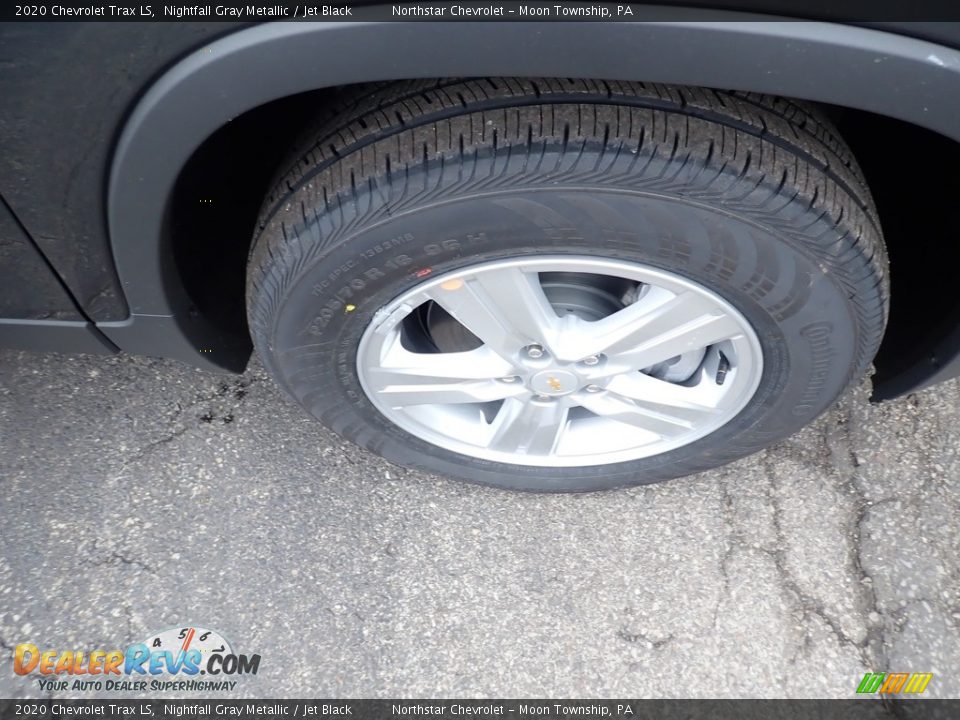 2020 Chevrolet Trax LS Nightfall Gray Metallic / Jet Black Photo #9