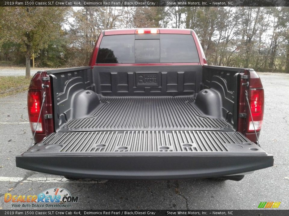 2019 Ram 1500 Classic SLT Crew Cab 4x4 Delmonico Red Pearl / Black/Diesel Gray Photo #12