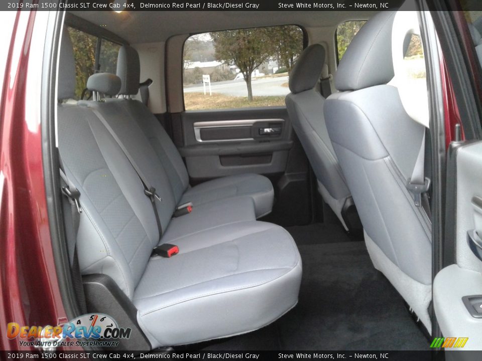 2019 Ram 1500 Classic SLT Crew Cab 4x4 Delmonico Red Pearl / Black/Diesel Gray Photo #13